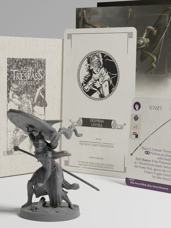 Aeon trespass Odyssey Kickstarter 英語版 Aeon Trespass: Odyssey Second Printing Plus All-New Content